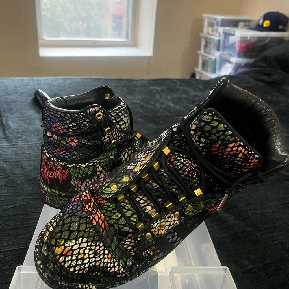 adidas Multicolor High-Top Sneakers - Picture 3 of 5